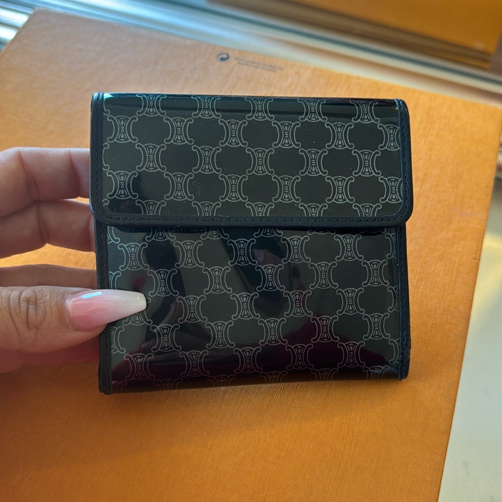 Celine Patent Leather Wallet